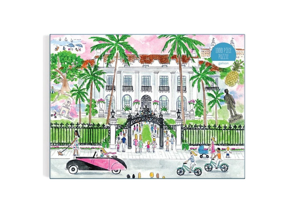 Galison Puzzle Slnečný deň v Palm Beach 1000 dielikov