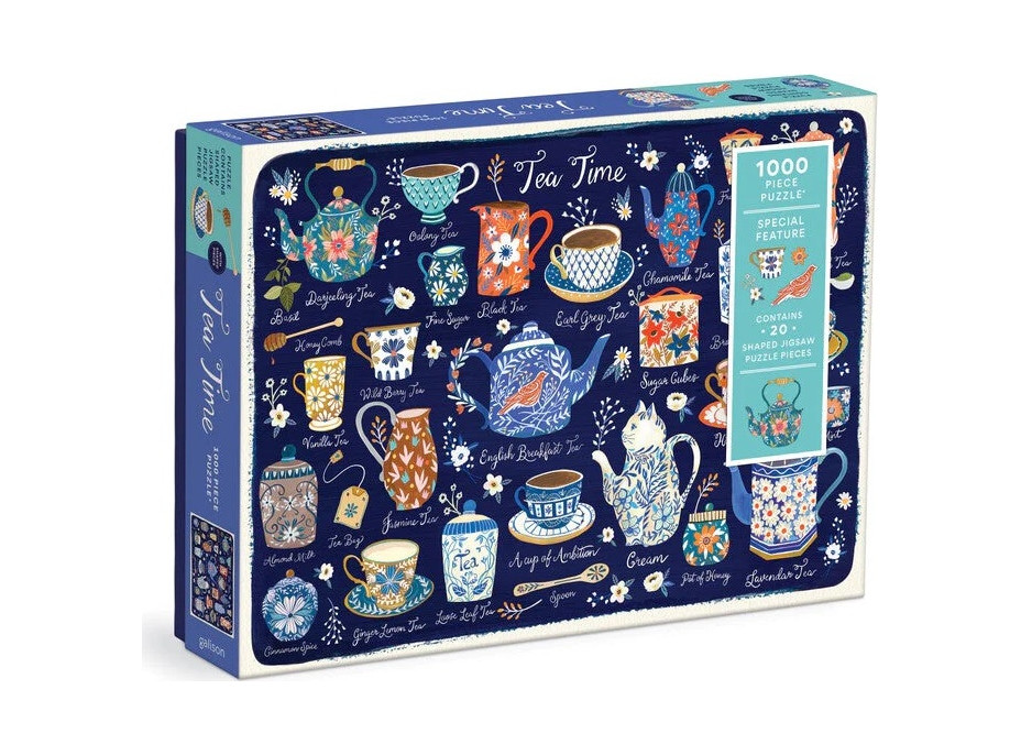 Galison Puzzle Čas na čaj 1000 dielikov