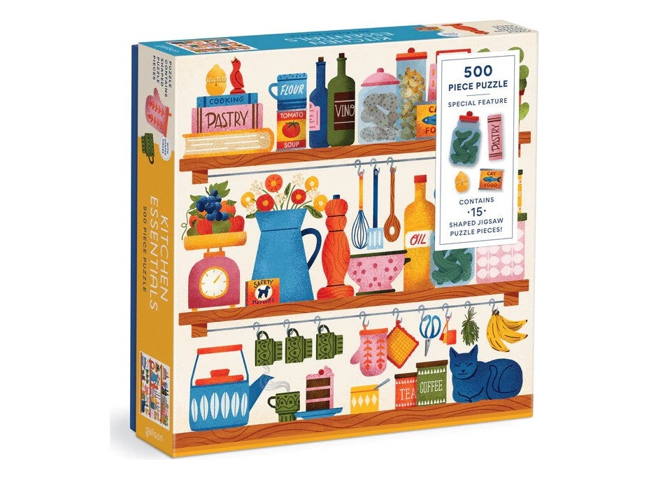 Galison Puzzle Základné kuchynské potreby 500 dielikov