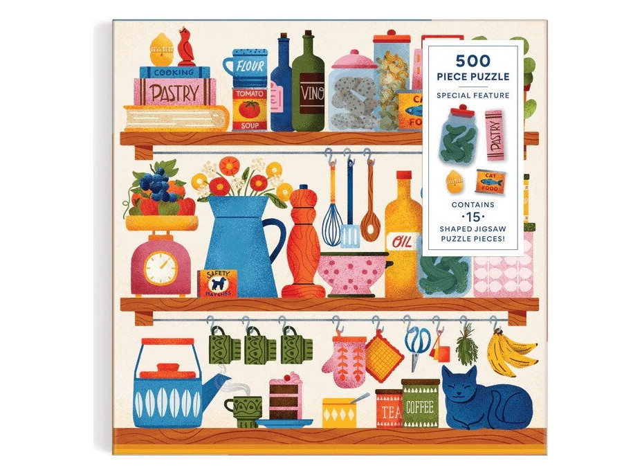Galison Puzzle Základné kuchynské potreby 500 dielikov