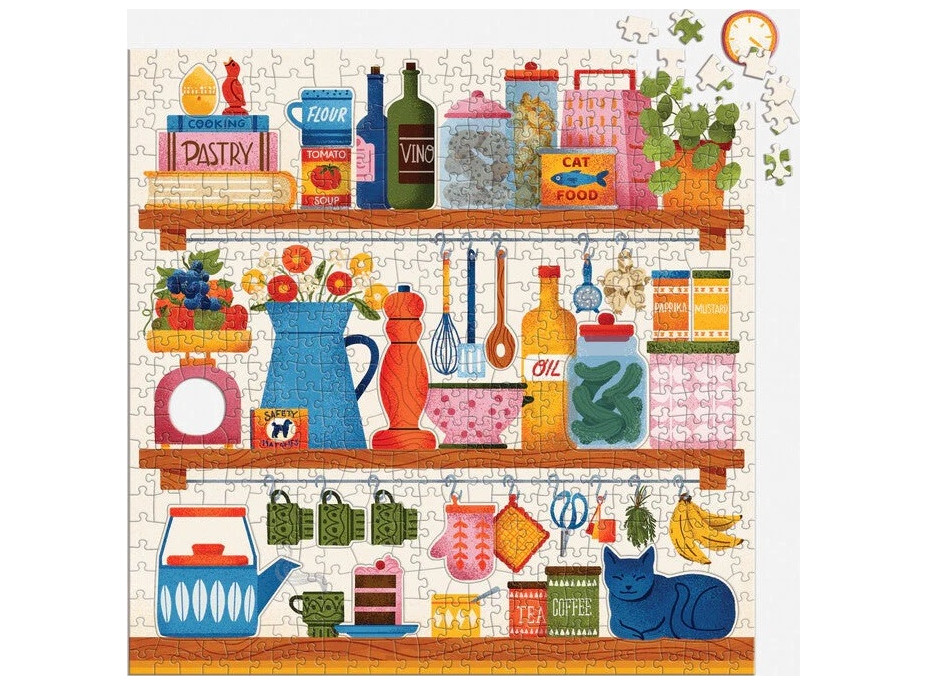 Galison Puzzle Základné kuchynské potreby 500 dielikov