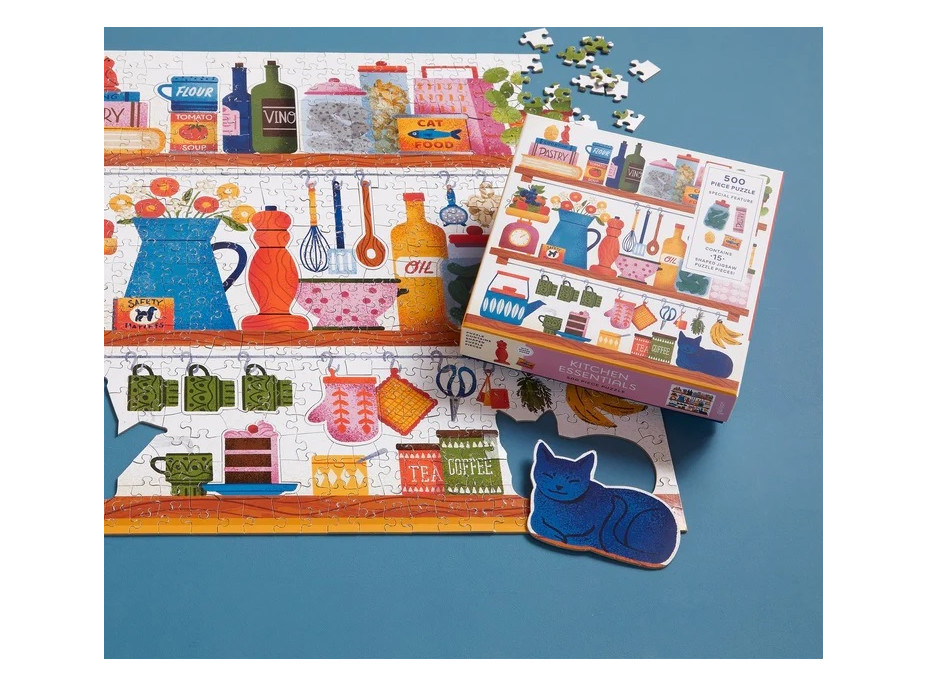 Galison Puzzle Základné kuchynské potreby 500 dielikov