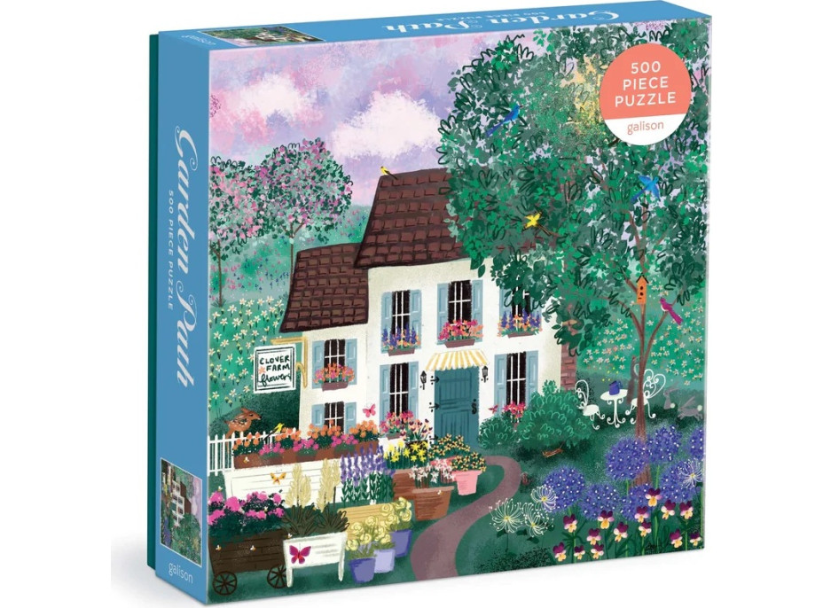 Galison Puzzle Záhradná cestička 500 dielikov