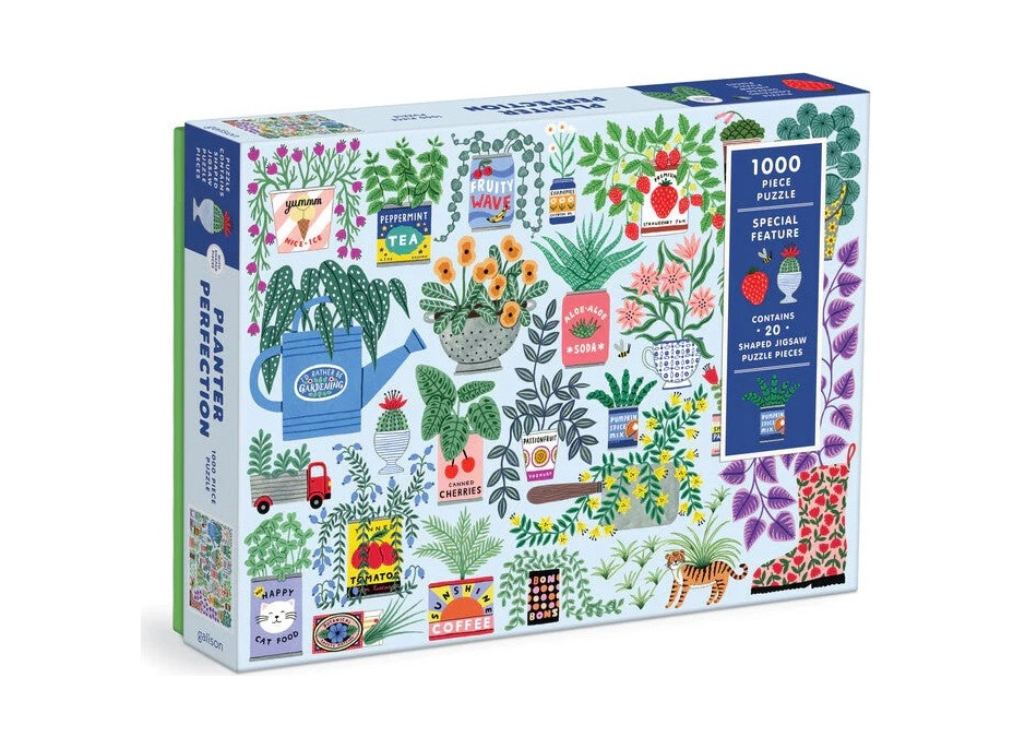 Galison Puzzle Stávkovanie kvetov 1000 dielikov