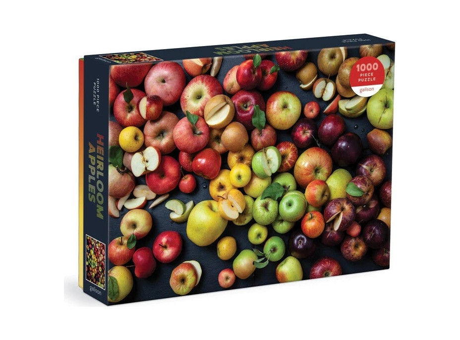 Galison Puzzle Odrody jabĺk 1000 dielikov