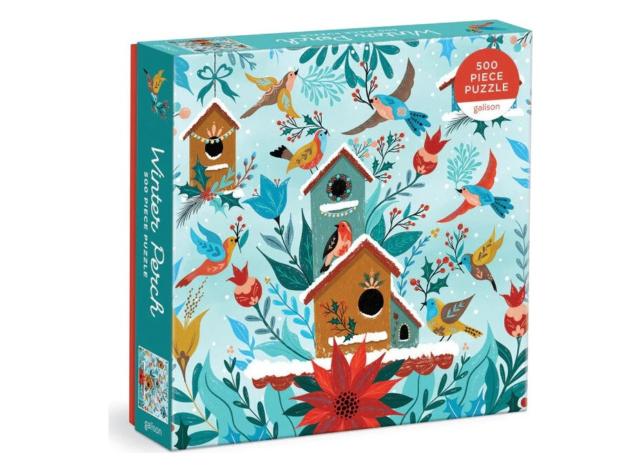 Galison Puzzle Winter Perch 500 dielikov