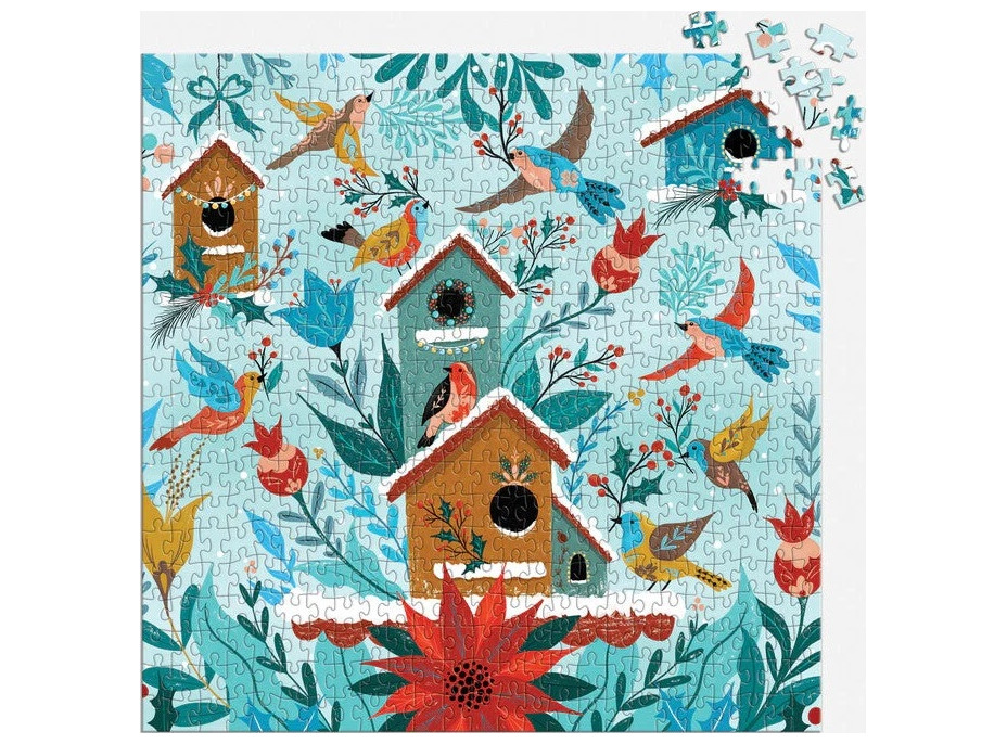 Galison Puzzle Winter Perch 500 dielikov
