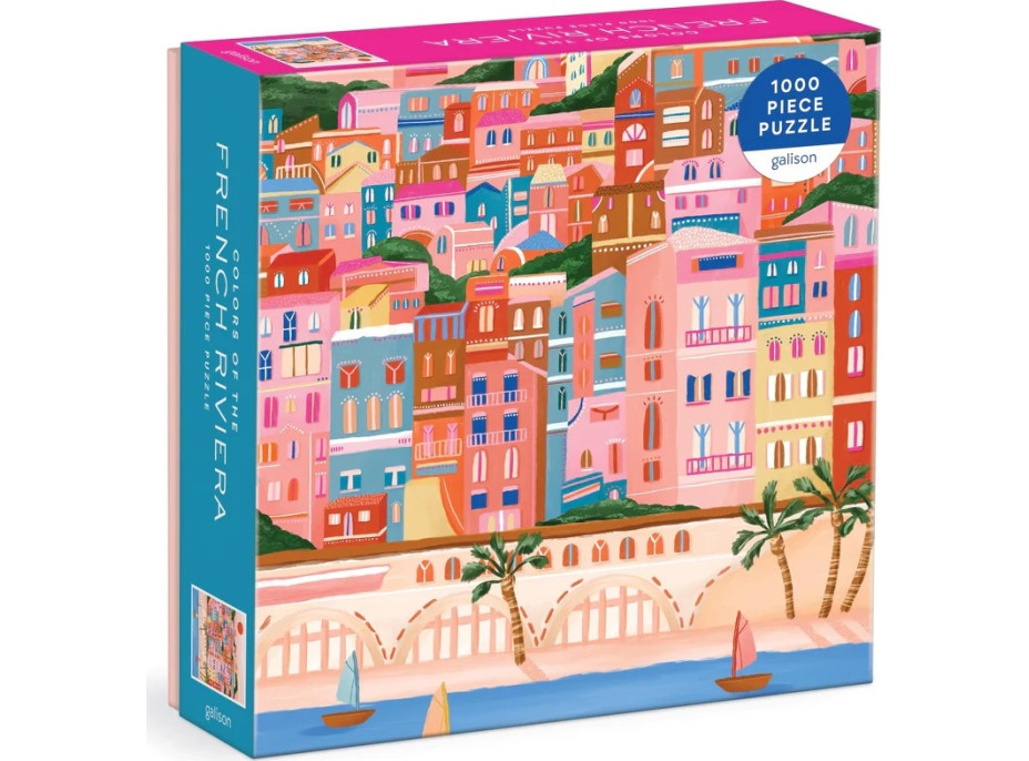 Galison Puzzle Farby Francúzskej riviéry 1000 dielikov