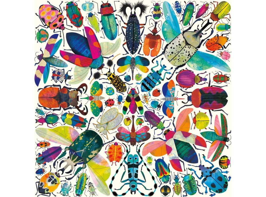 Mudpuppy Puzzle Kaleidoskop chrobáky 500 dielikov