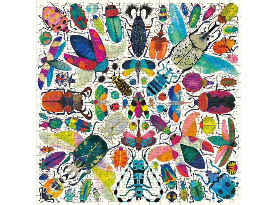 Mudpuppy Puzzle Kaleidoskop chrobáky 500 dielikov