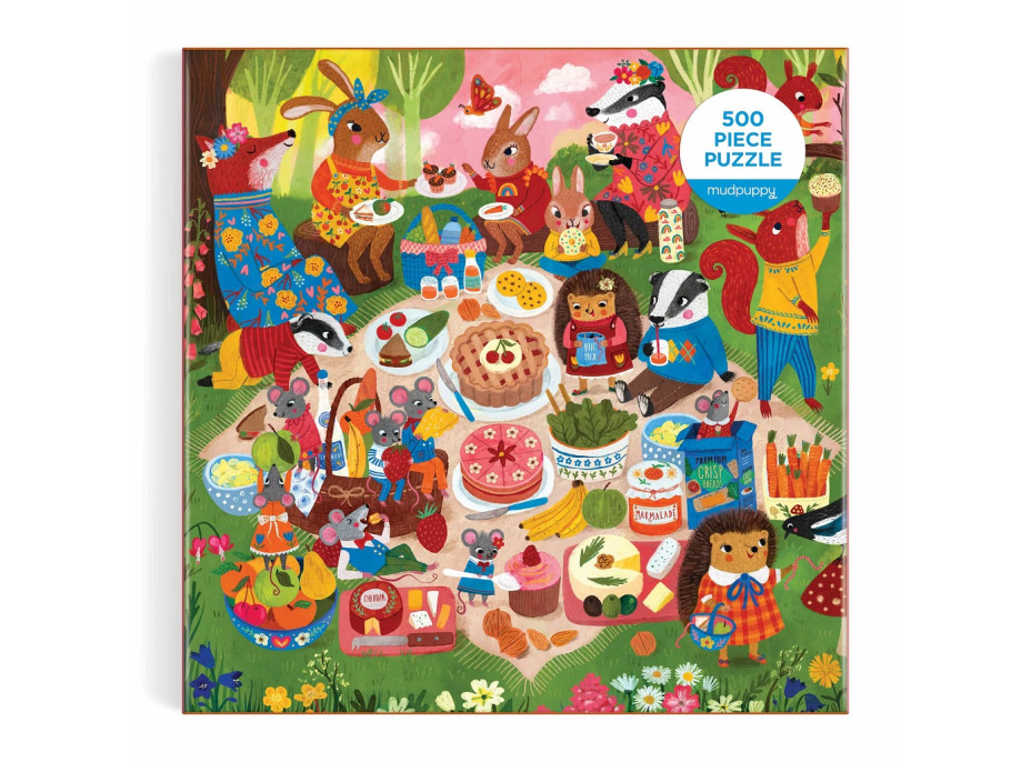 Mudpuppy Puzzle Piknik v lese 500 dielikov