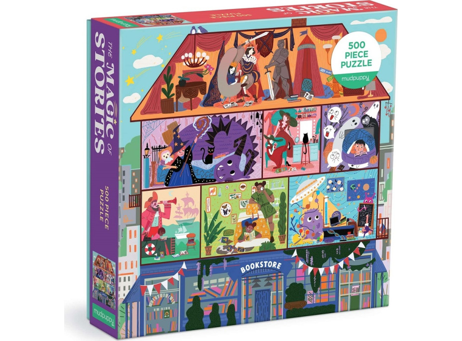 Mudpuppy Puzzle Kúzlo príbehov 500 dielikov