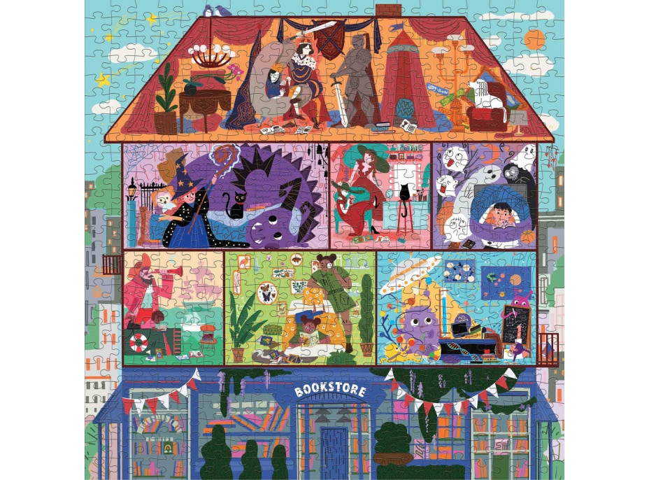 Mudpuppy Puzzle Kúzlo príbehov 500 dielikov