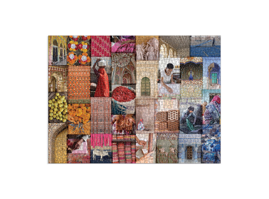 Galison Puzzle Vzory India: Rádžasthán 1000 dielikov