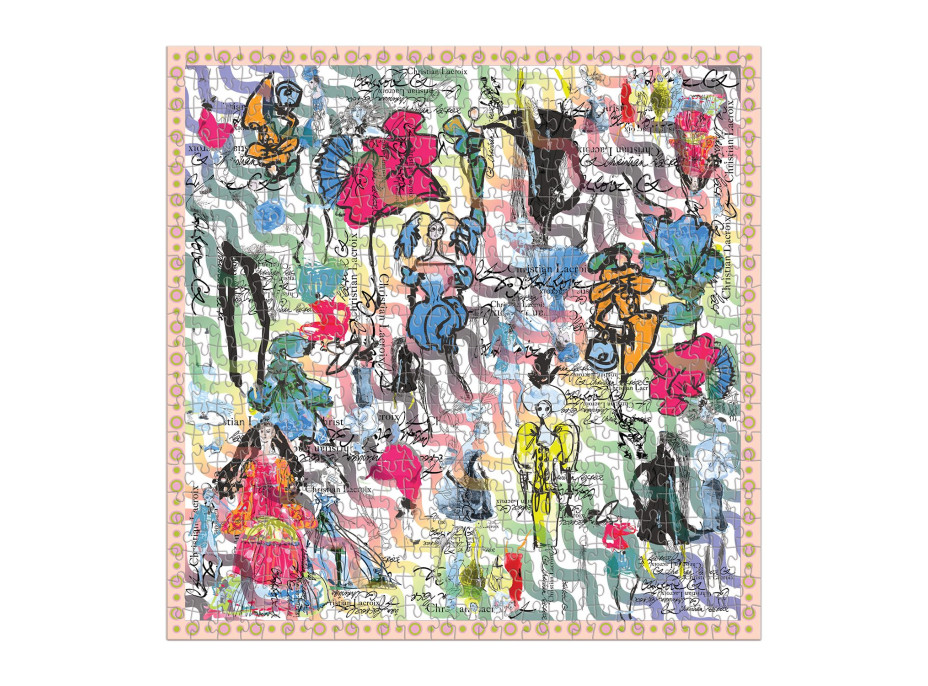 Galison Obojstranné puzzle Kolekcia Ipanema Girls 500 dielikov