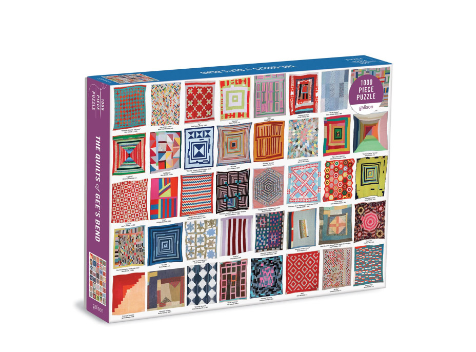 Galison Puzzle Patchworkové deky 1000 dielikov