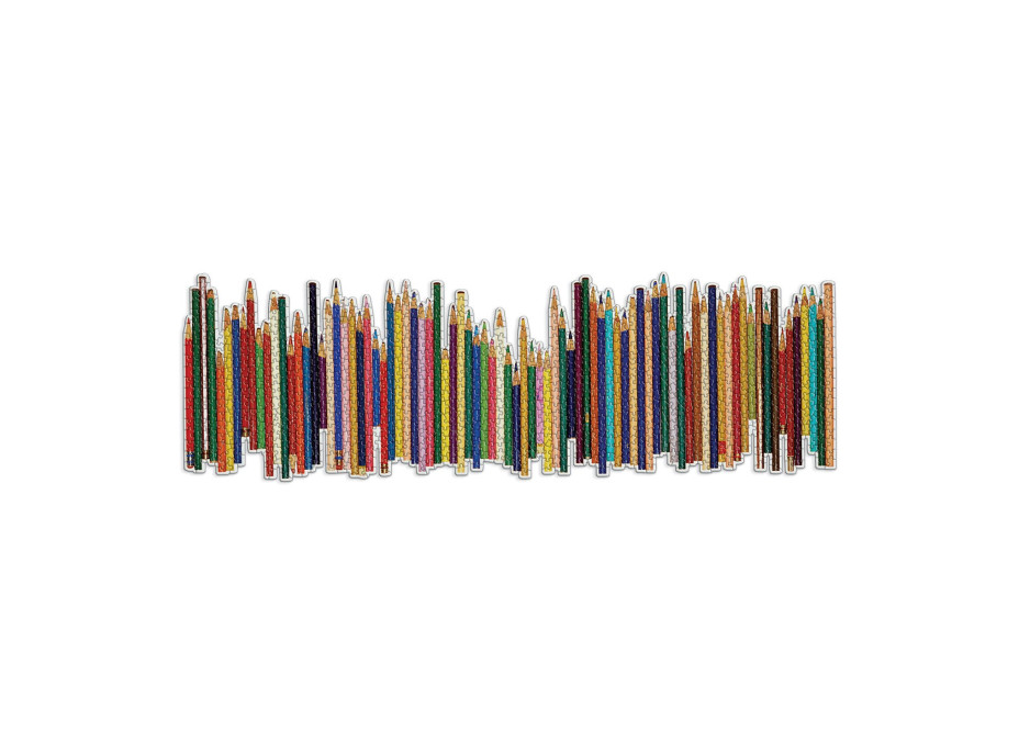 Galison Puzzle Farebné pastelky 1000 dielikov