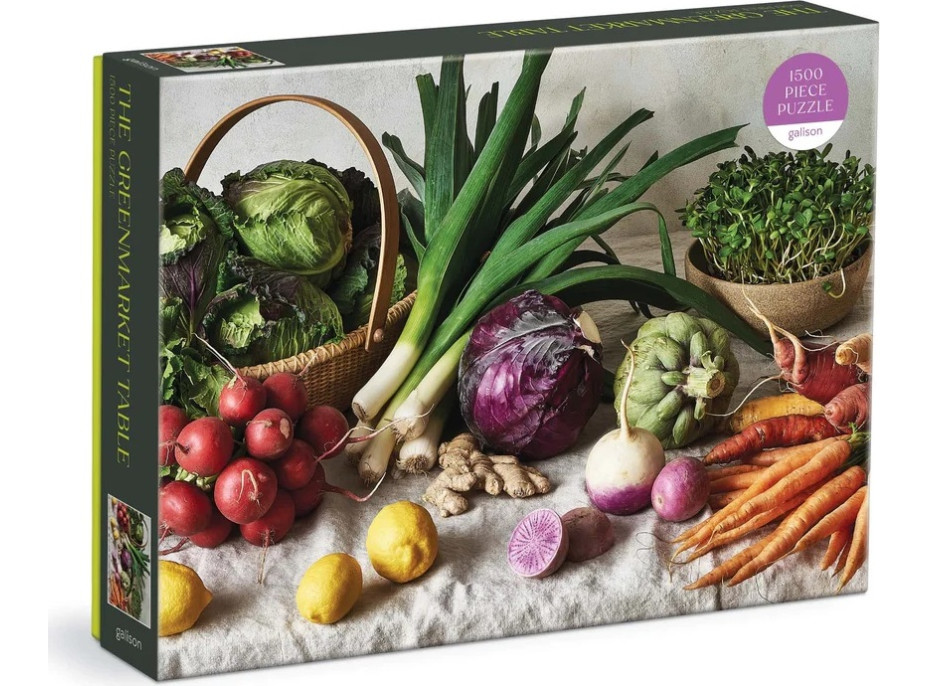 Galison Puzzle Greenmarket Table 1500 dielikov