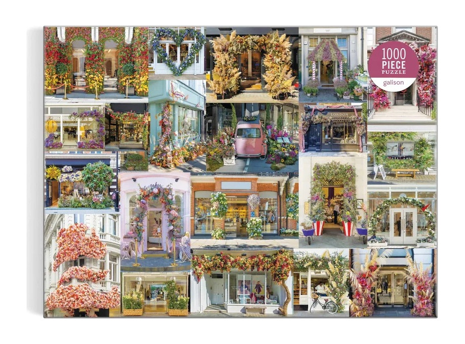 Galison Puzzle Kvitnúce Londýn 1000 dielikov