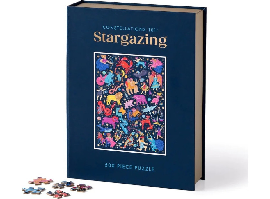 Galison Puzzle Súhvezdie zverokruhu 500 dielikov