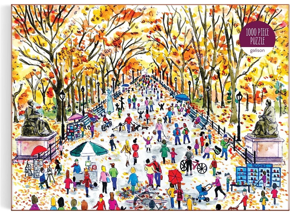Galison Puzzle Jeseň v Central Parku 1000 dielikov