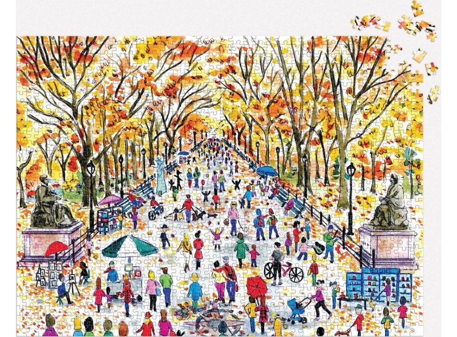 Galison Puzzle Jeseň v Central Parku 1000 dielikov