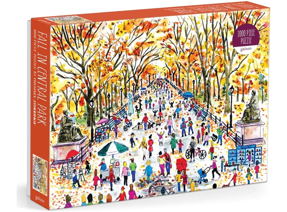 Galison Puzzle Jeseň v Central Parku 1000 dielikov