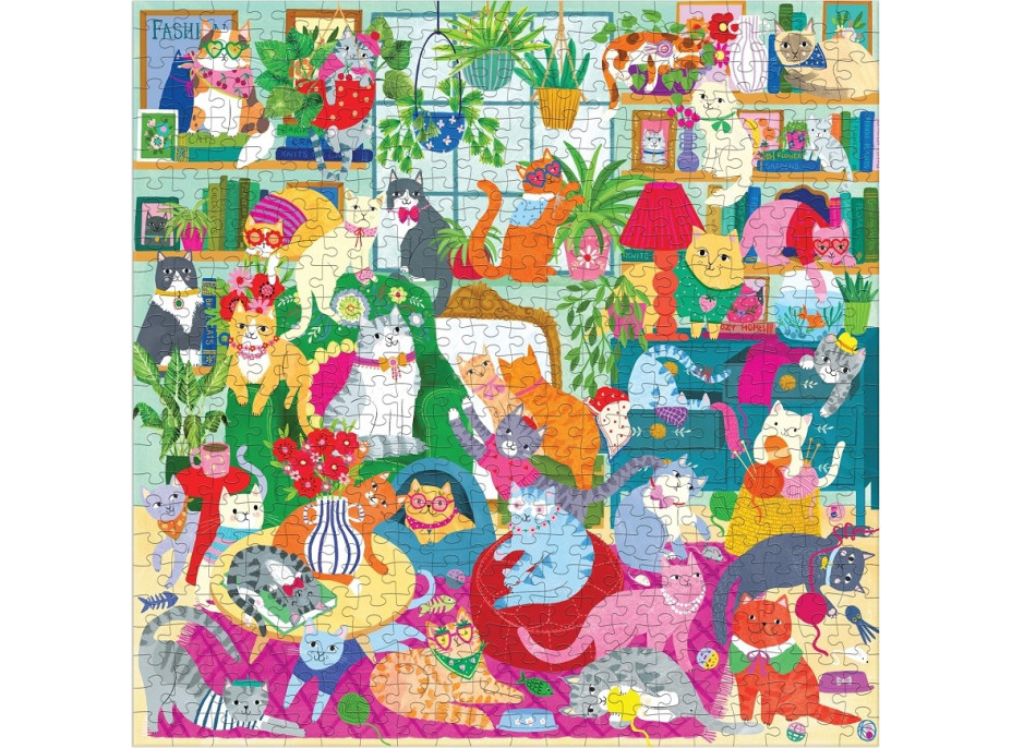 Mudpuppy Rodinné puzzle Sobotné popoludnie 500 dielikov