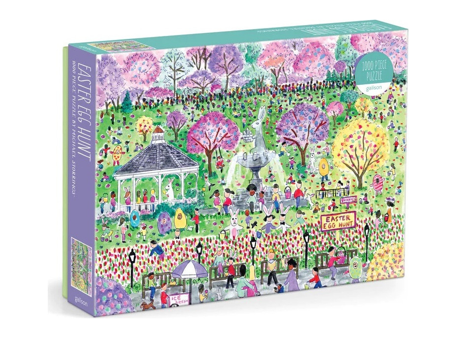 Galison Puzzle Michael Storrings Veľkonočné vajíčka 1000 dielikov