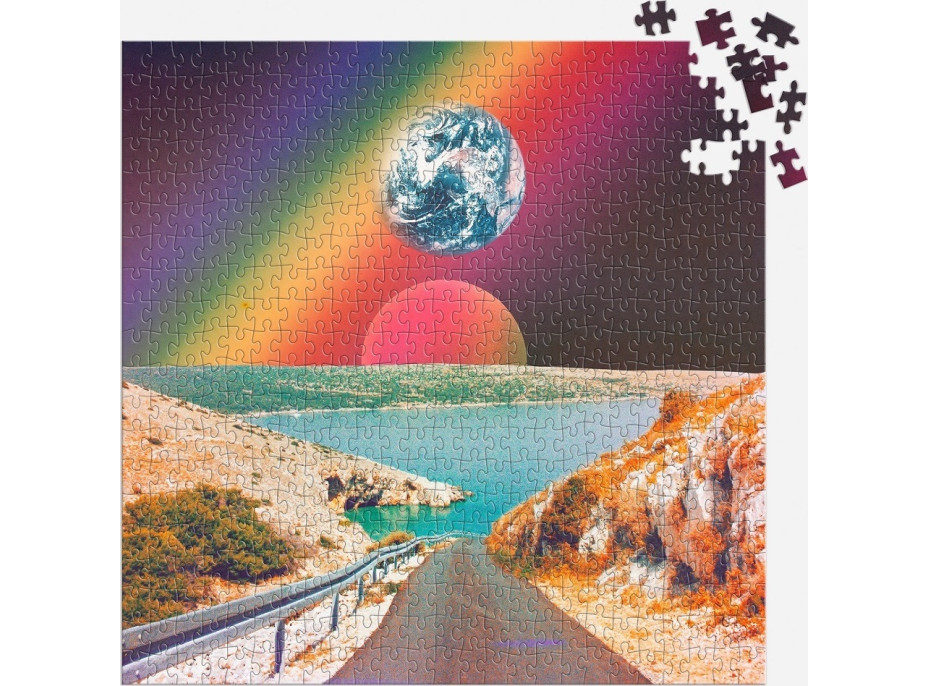 Galison Puzzle Kozmická dúha 500 dielikov