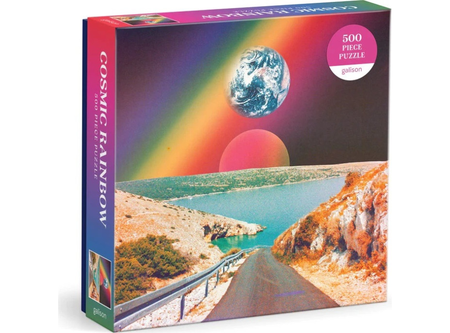 Galison Puzzle Kozmická dúha 500 dielikov