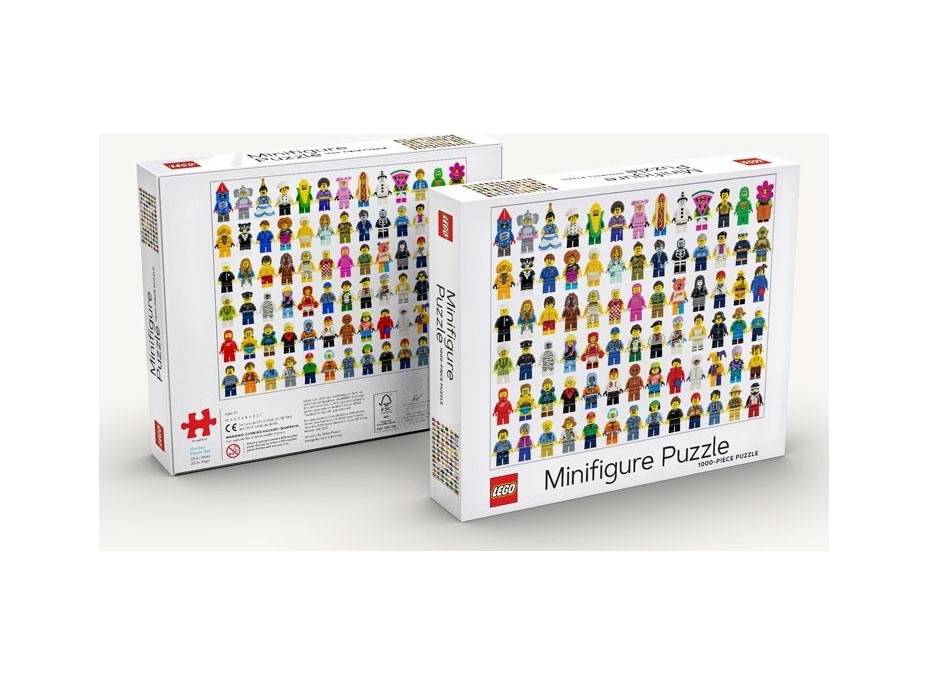 Chronicle Books Puzzle LEGO® Minifigúrky 1000 dielikov