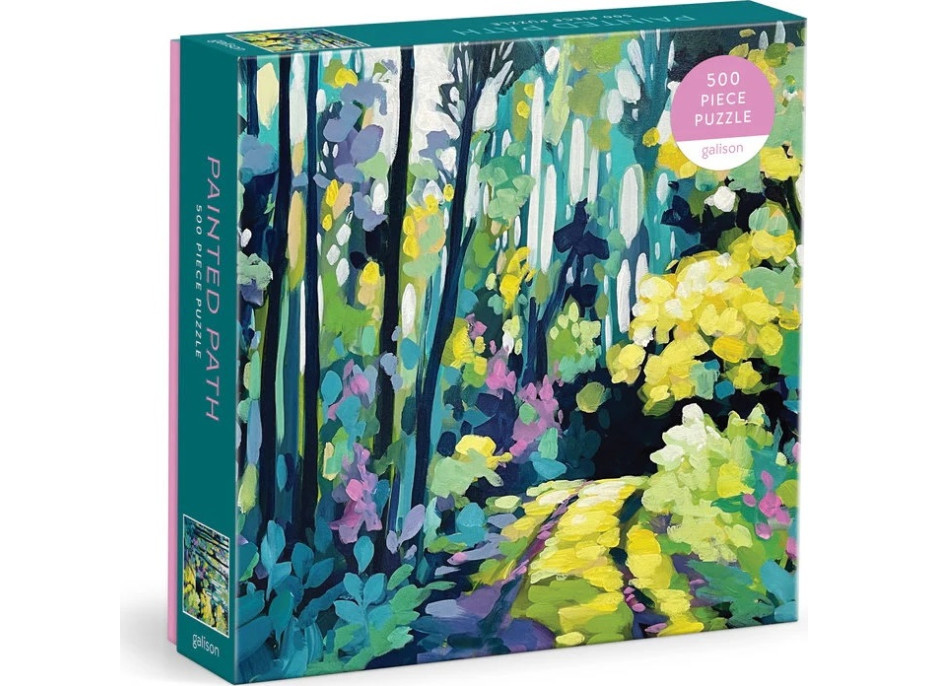 Galison Puzzle Maľovaná cesta Clair Bremner 500 dielikov