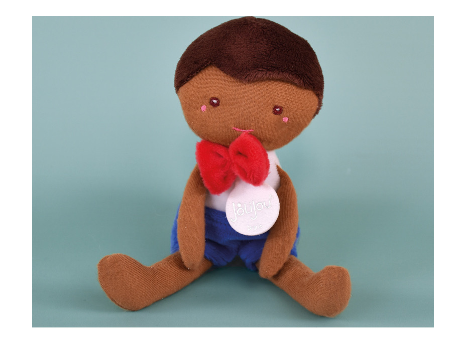 Doudou Jolijou Bábika Enzo 16 cm modrá