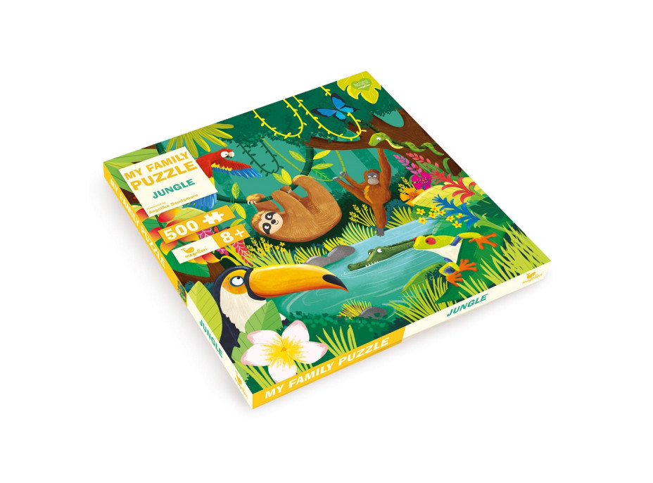Magellan Rodinné puzzle Džungľa 500 dielikov