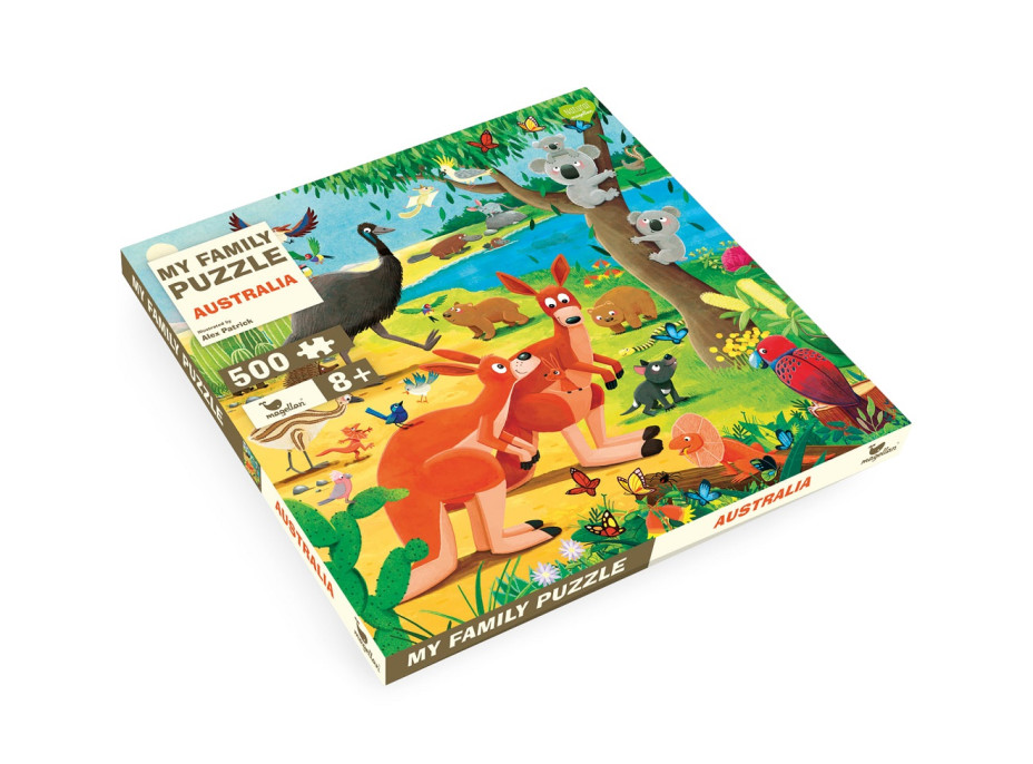 Magellan Rodinné puzzle Austrália 500 dielikov