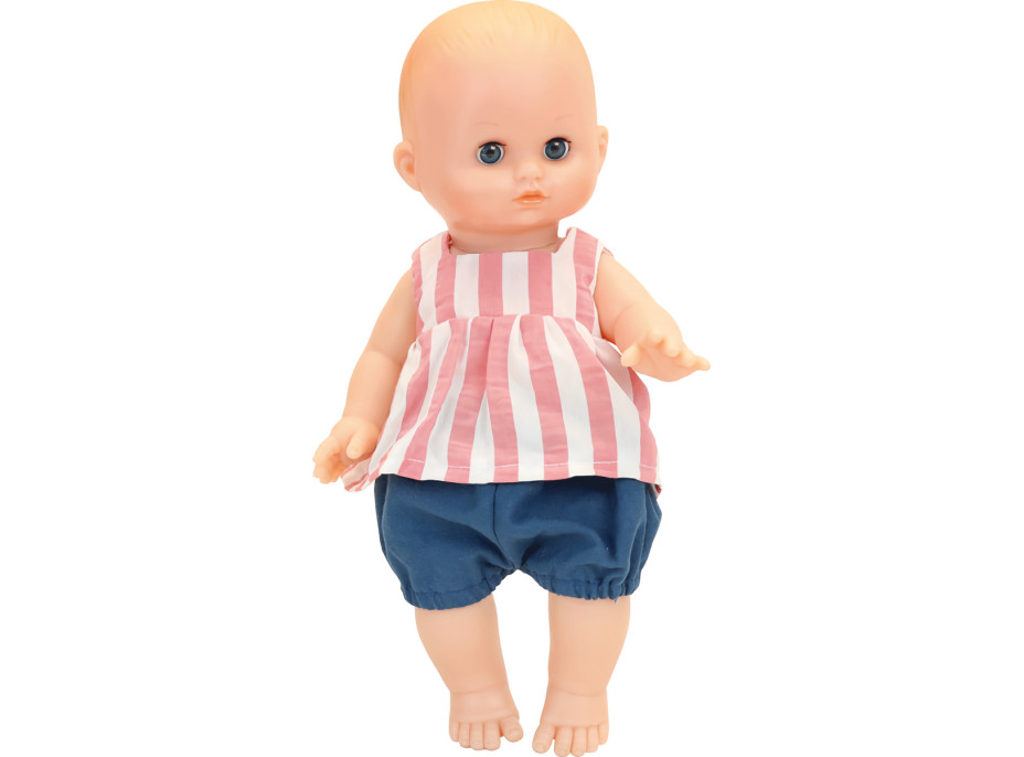 Petitcollin Bábika 28 cm v kabínke Petit Câlin Deauville