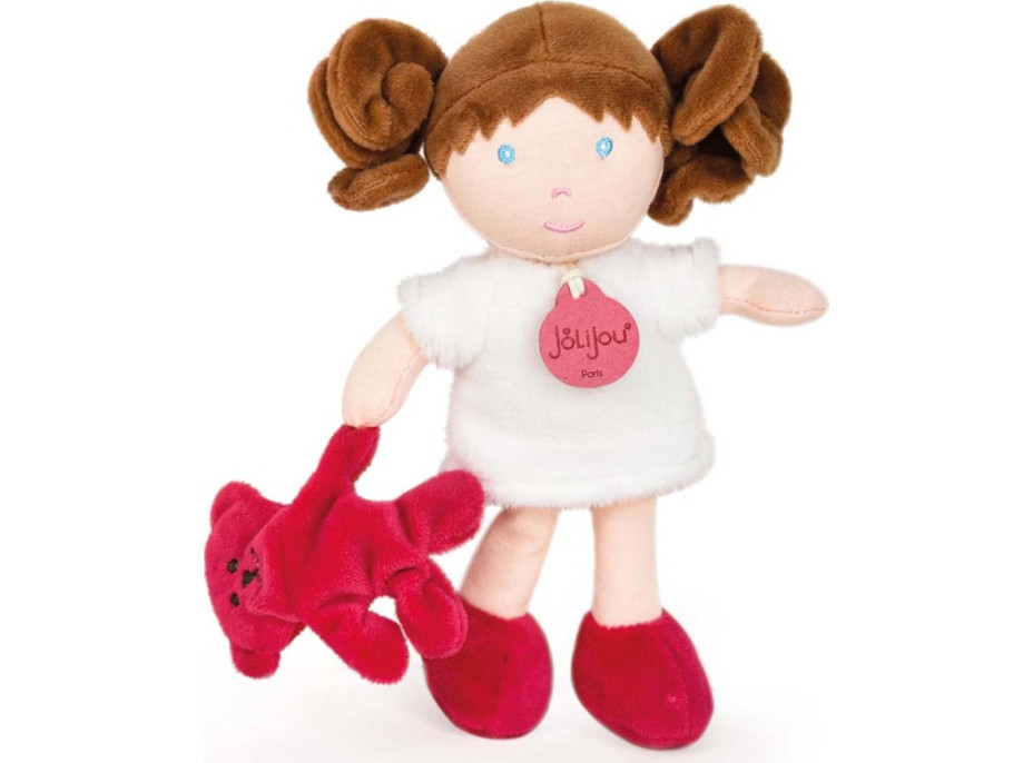 Doudou Jolijou Bábika Miss Blanche 21 cm
