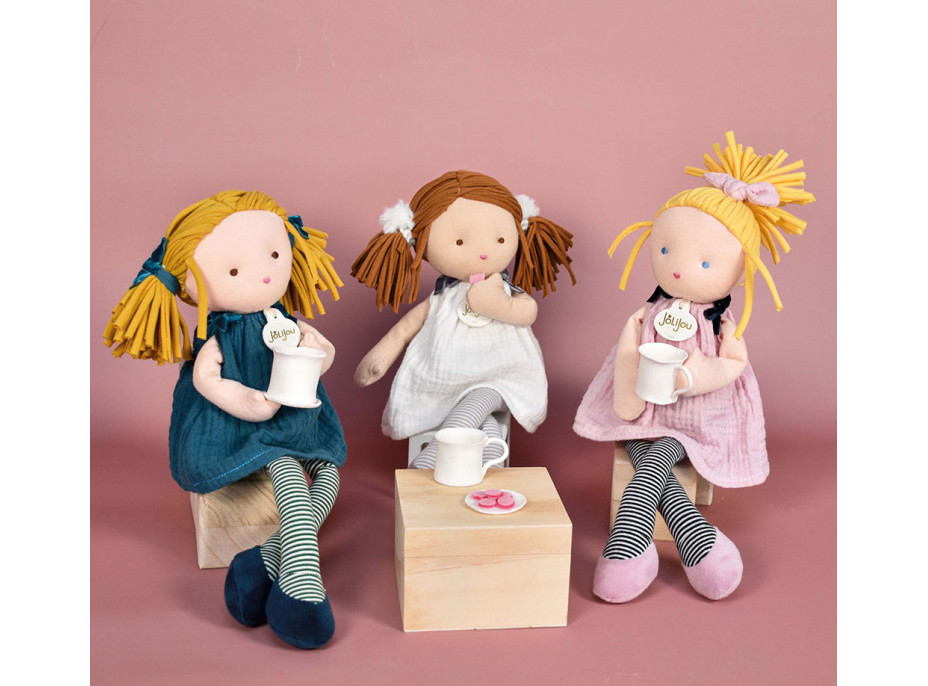 Doudou Jolijou Bábika Nina 30 cm