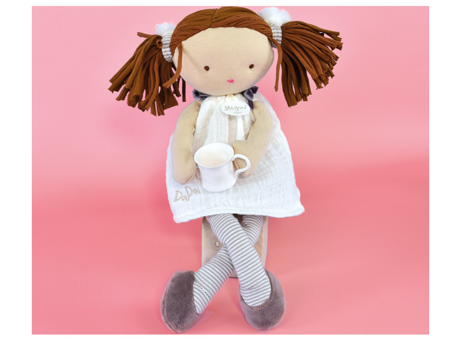 Doudou Jolijou Bábika Nina 30 cm