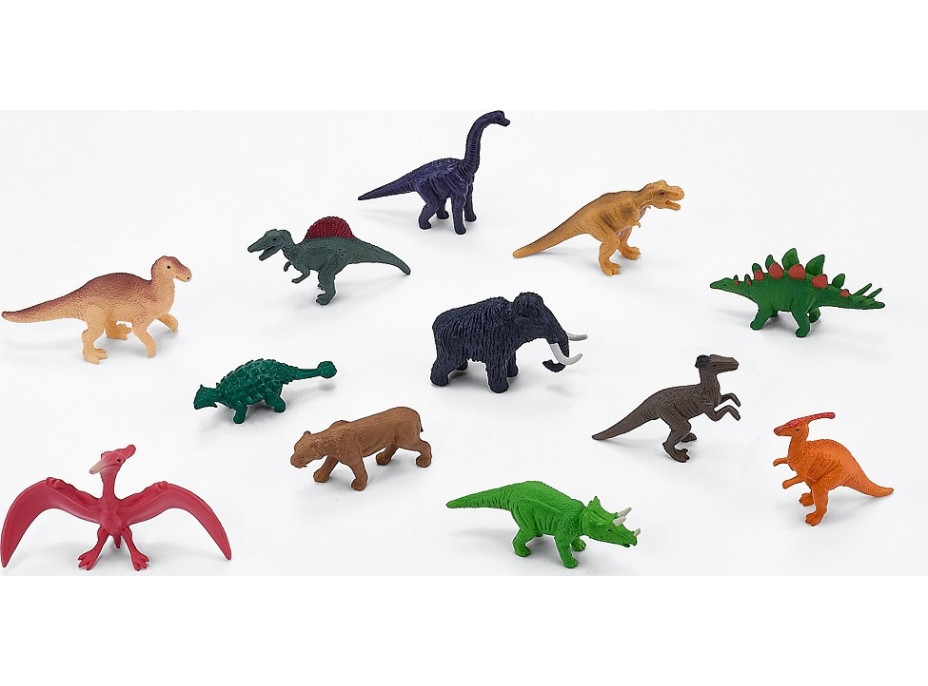 Mojo Mini svet Prehistorické zvieratká 12 ks