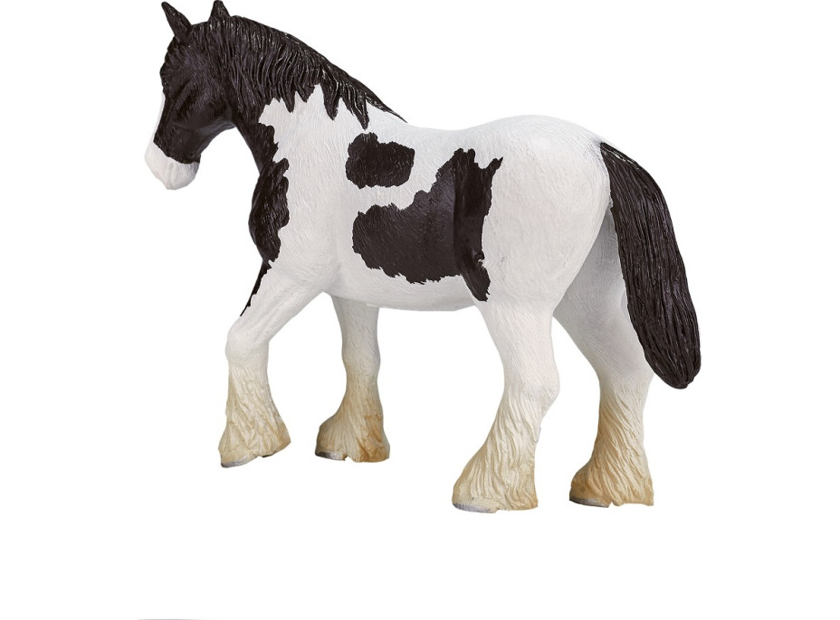 Mojo Clydesdale kôň čiernobiely