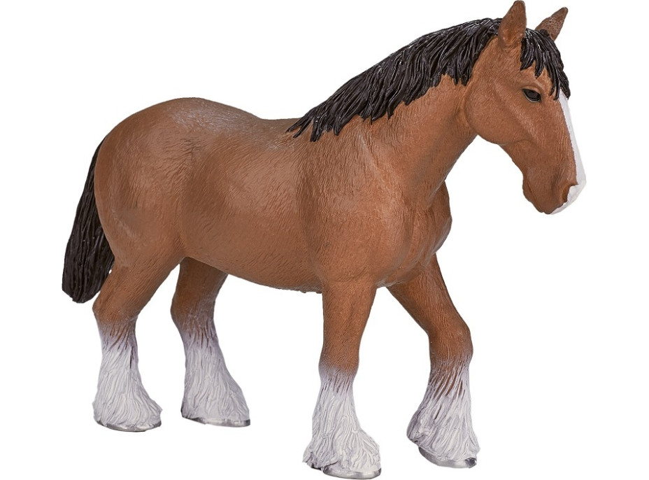 Mojo Kôň Clydesdale hnedý