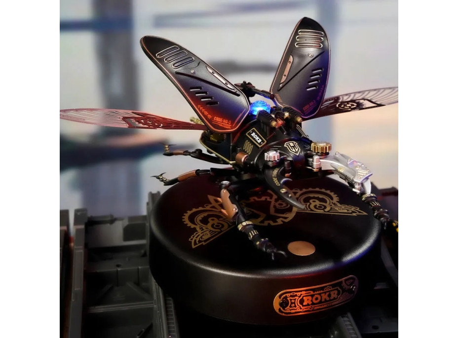 RoboTime 3D mechanické puzzle modelu Roháč obyčajný