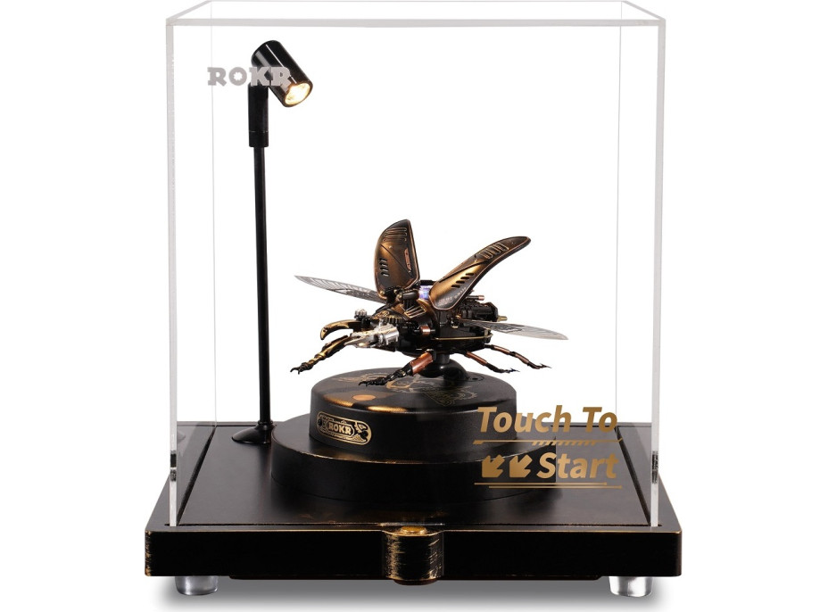RoboTime 3D mechanické puzzle modelu Roháč obyčajný