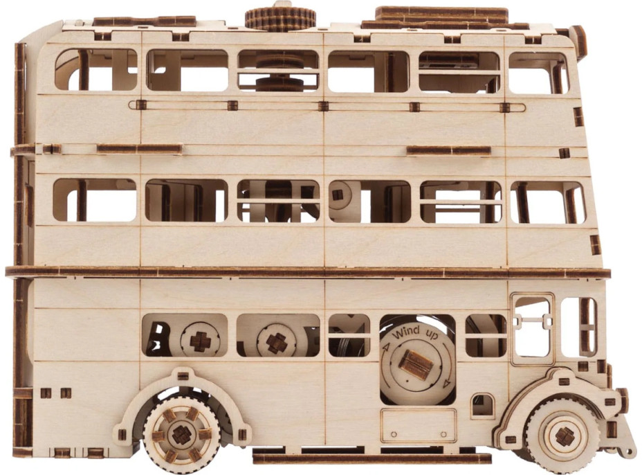 Ugears 3D drevené mechanické puzzle Harry Potter Rytiersky autobus