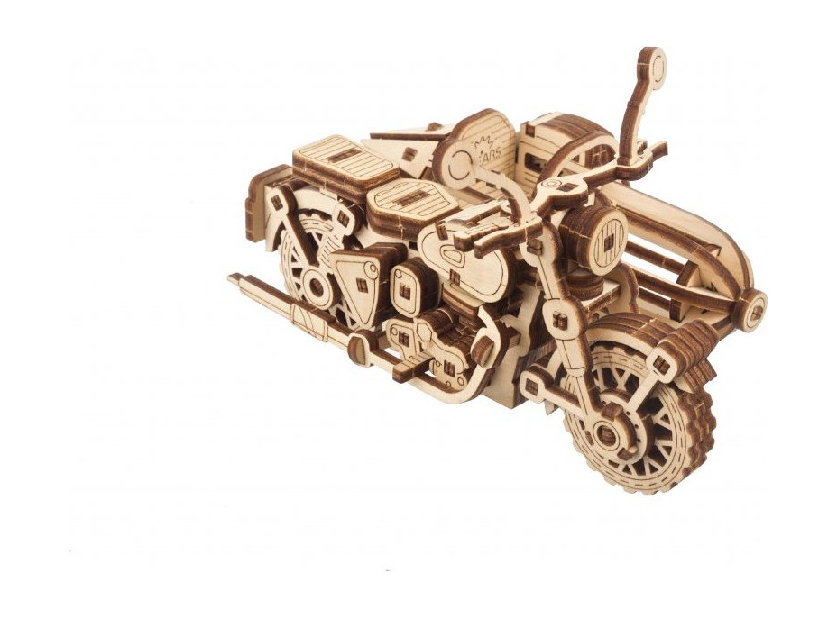 Ugears 3D drevené mechanické puzzle Vojenské nákladné auto