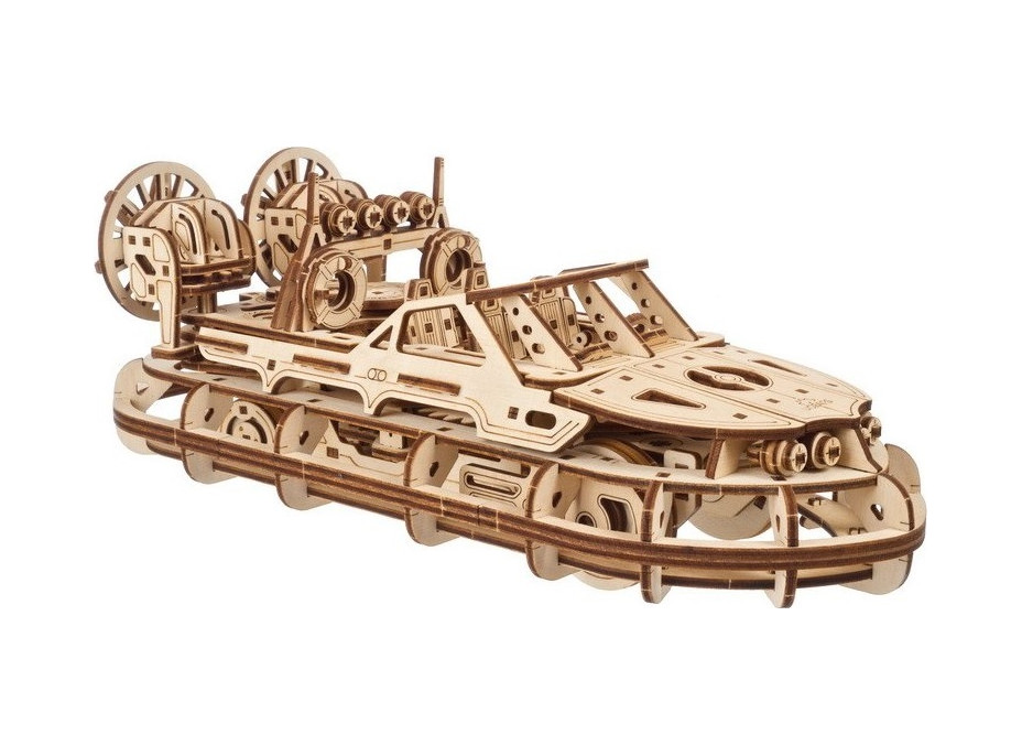 Ugears 3D Drevené mechanické puzzle Pásové terénne vozidlo
