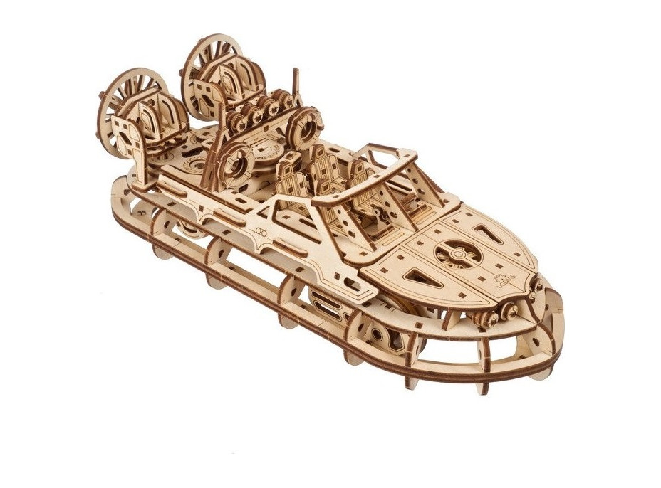 Ugears 3D Drevené mechanické puzzle Pásové terénne vozidlo