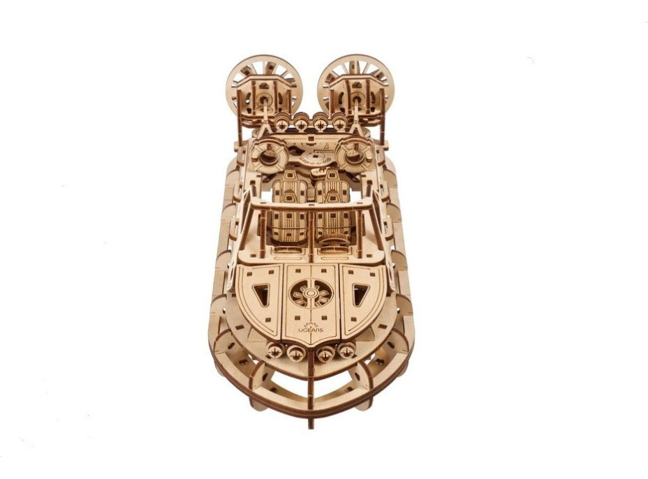 Ugears 3D Drevené mechanické puzzle Pásové terénne vozidlo